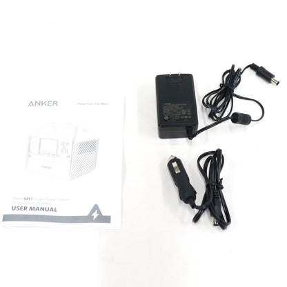 Anker 521 Portable Power Station (PowerHouse 256Wh) A1720 リン酸鉄リチウムイオンバッテリー ポータブル電源　ank-521pps-a1720   整備済みアウトレット品 [良い(B)]