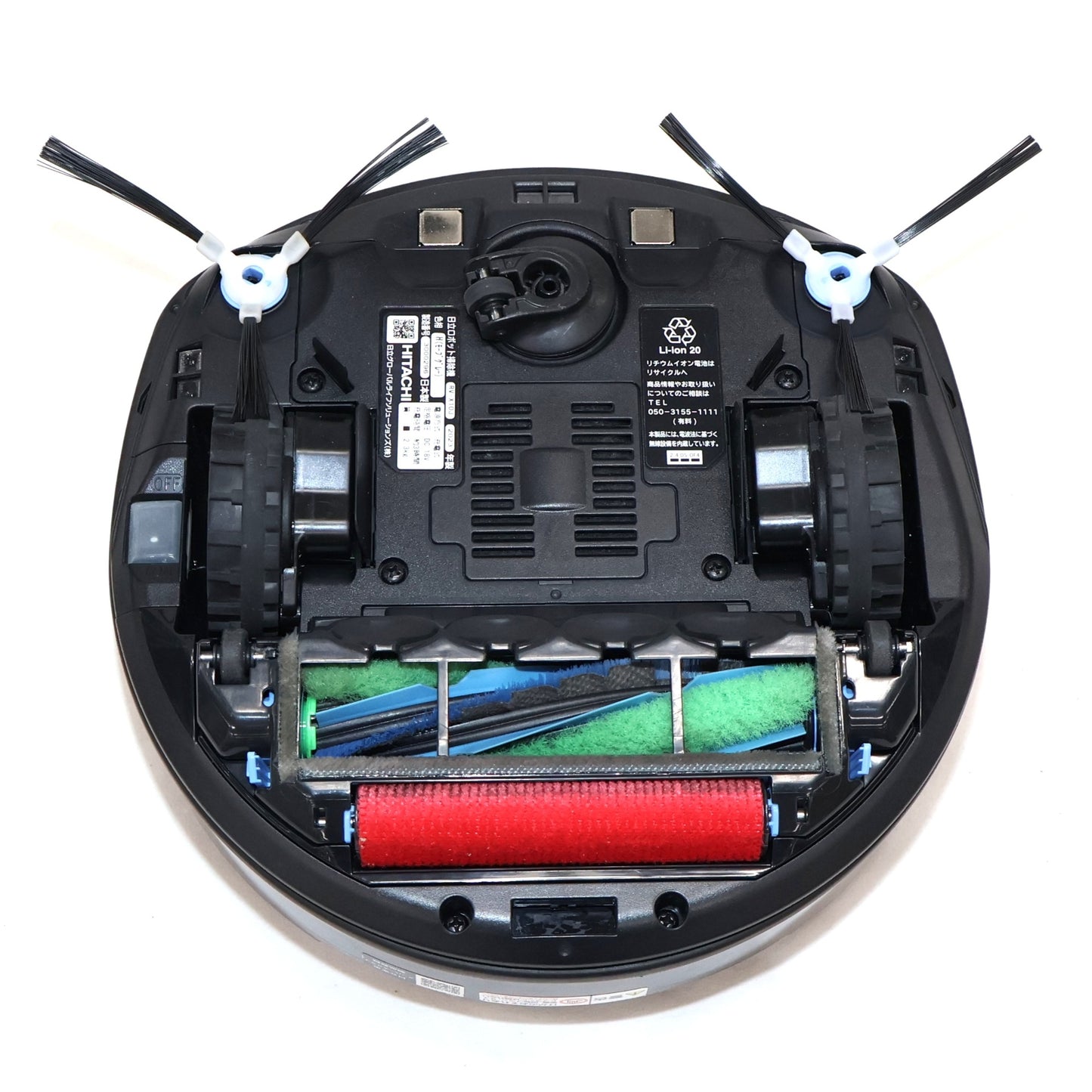 日立 ミニマル RV-X10J ロボット掃除機 モーブグレー rv-x10j   整備済みアウトレット品 [良い(B)]