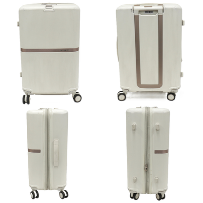 [中古(C)] [3-5泊向けサイズ]サムソナイト ミンター スピナー61 エキスパンダブル 53L/拡張時60L ハードスーツケース samsonite-minter61-iv アイボリーsamsonite-minter61-iv　[可]