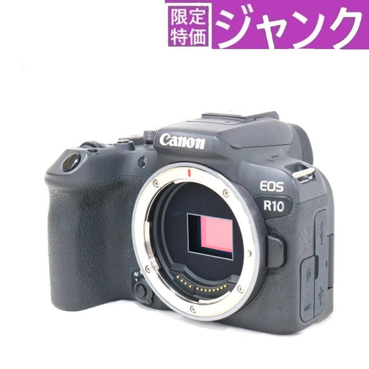 CANON EOS R10 ボディ ミラーレス一眼 eos-r10-body   ジャンク品 [難あり(D)]