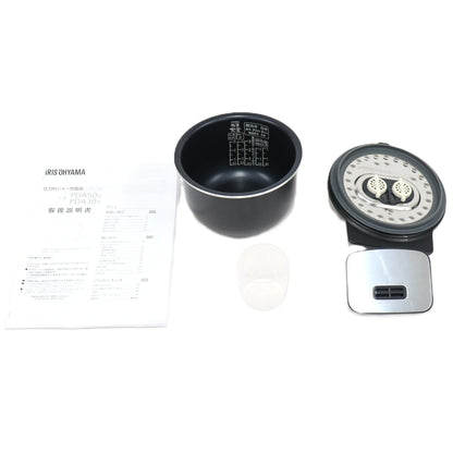 [3合炊き] アイリスオーヤマ 圧力IH炊飯器 RC-PDA30 rc-pda30-b  ブラック 整備済みアウトレット品 [良い(B)]