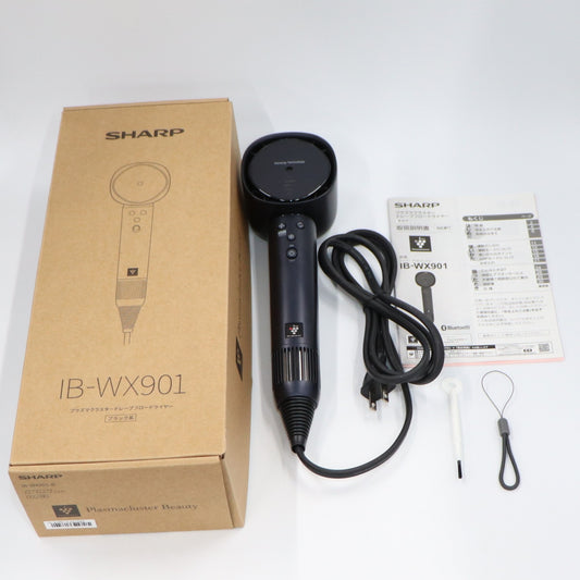 [中古(C)]シャープ プラズマクラスタードレープフロードライヤー IB-WX901 ブラックib-wx901-b　[可]