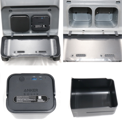 [中古(B)] [40L]アンカー Anker Solix EverFrost 2 Electric Cooler ポータブル冷蔵庫　a17a45a1 グレー [良い]