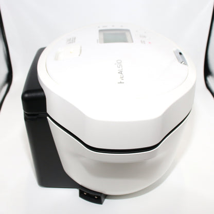 シャープ ヘルシオ ホットクック KN-HW24G 2〜6人用 2.4L容量　kn-hw24g-w  ホワイト 整備済みアウトレット品 [中古(C)]