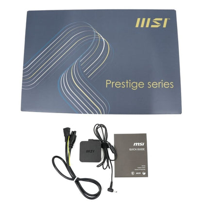 【Office非搭載】MSI(エムエスアイ) Prestige-13Evo-A12M-3117JP(Windows11 Home) ノートパソコン prestige-13evo-a12m-3117jp-sg  ステラグレイ 整備済みアウトレット品 [中古(C)]
