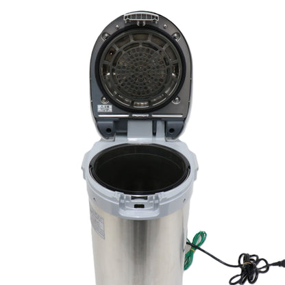 パナソニック 家庭用生ごみ処理機 MS-N53XD-S 温風乾燥式 リサイクラー　ms-n53xd-s   整備済みアウトレット品 [中古(C)]