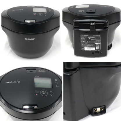 [中古(C)] シャープ ヘルシオ ホットクック KN-HW16G 2〜4人用 1.6L容量 kn-hw16g-b ブラックkn-hw16g-b　[可]