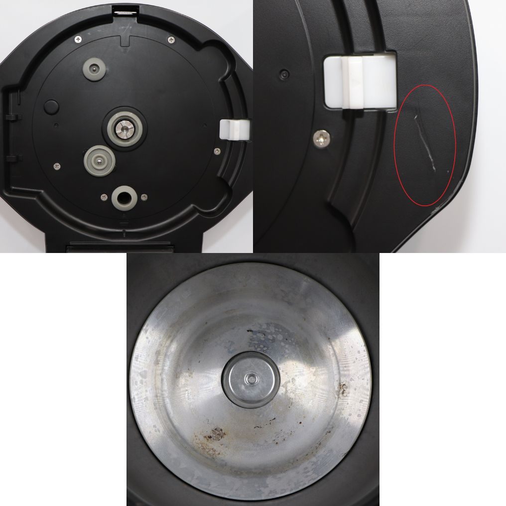 [ジャンク] シャープ ヘルシオ ホットクック KN-HW24G 2〜6人用 2.4L容量 ブラック[難あり(D)]