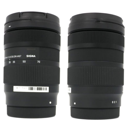 シグマ 28-70mm F2.8 DG DN Contemporary 標準ズームレンズ (Lマウント用) sigma-2870-f28-dg-dn-l   整備済みアウトレット品 [中古(A)]