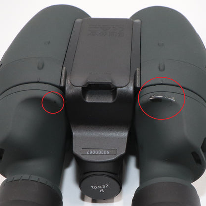[倍率10倍]Canon IS BINOCULARS 10×32 コンサート・ライブ向け 防振双眼鏡　canon-binoculars-1032   整備済みアウトレット品 [中古(C)]