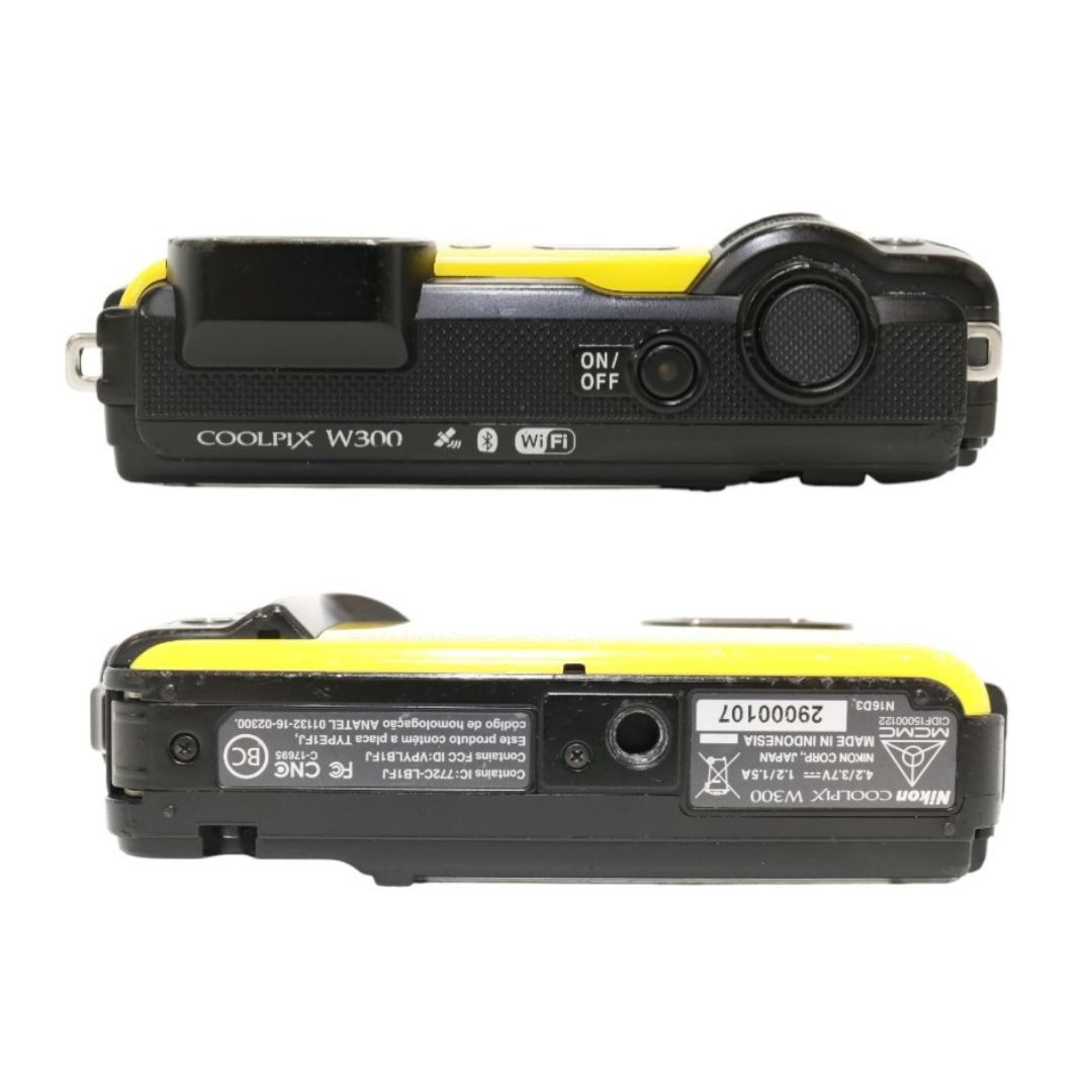 Nikon デジタルカメラ COOLPIX W300 YW クールピクス イエロー [中古][良い（B）] – Rentio Outlet