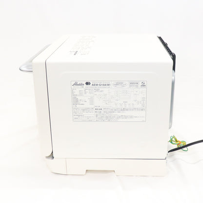 [22L]Aladdin アラジン グラファイト AEM-G14A オーブンレンジ aem-g14a-w  ホワイト 整備済みアウトレット品 [良い(B)]