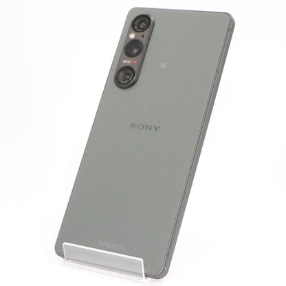 ソニー Xperia 1 V（XQ-DQ44）スマートフォン xq-dq44-kg  カーキグリーン 整備済みアウトレット品 [良い(B)]