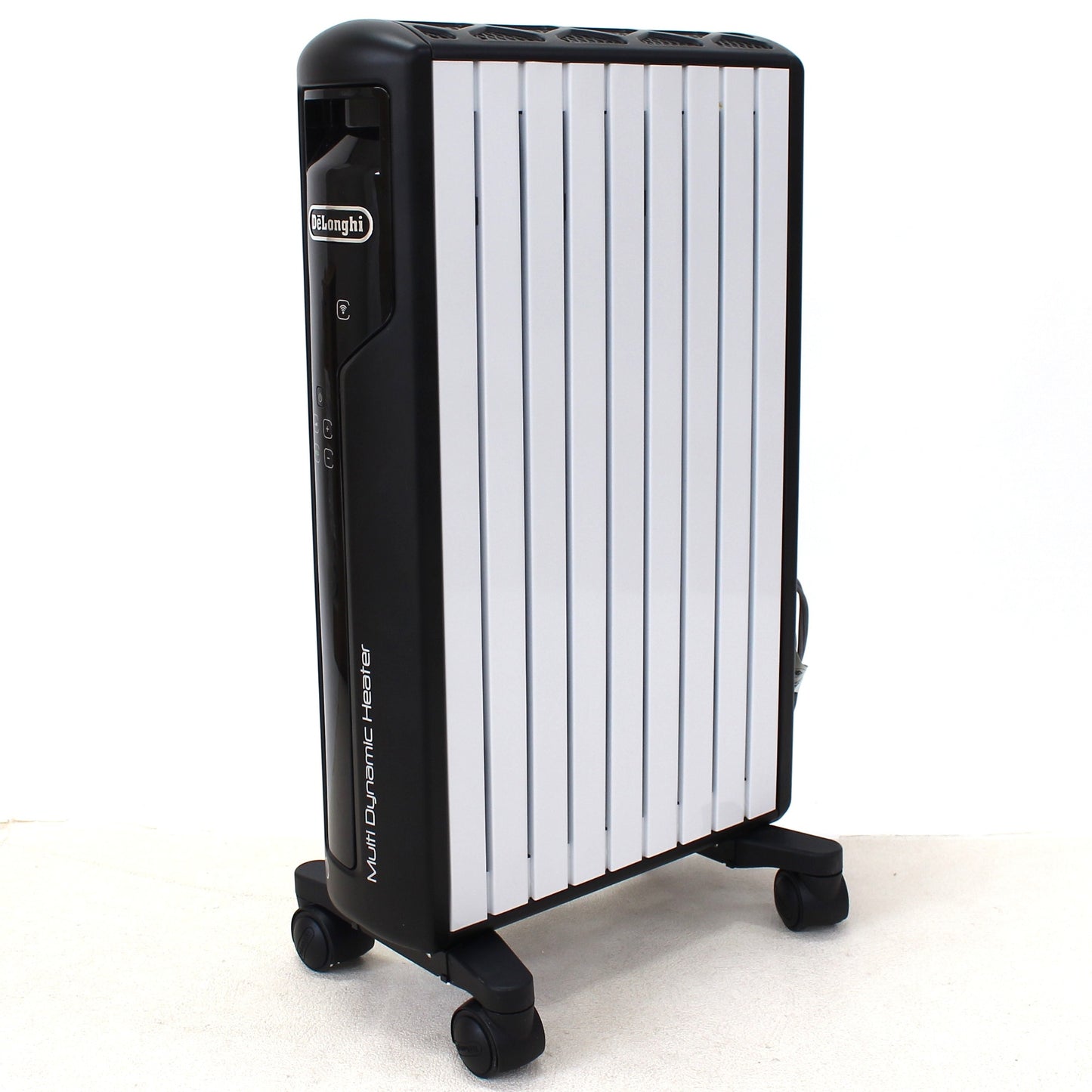 [中古(C)] [2022年発売モデル] デロンギ マルチダイナミックヒーター Wi-Fiモデル MDHAA12WIFI-BK ピュアホワイト+マットブラック (暖房目安 8～10畳) mdhaa12wifi-bk[可]