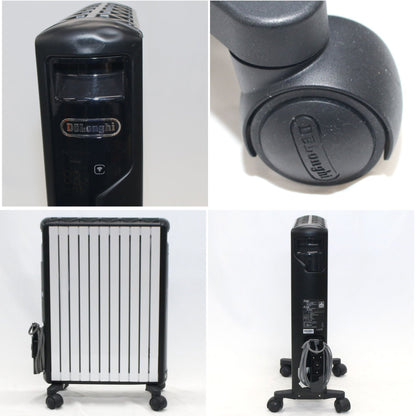 [中古(C)] [2020年発売モデル] デロンギ マルチダイナミックヒーター Wi-Fiモデル MDHAA15WIFI-BK 1500W ピュアホワイト+マットブラック (暖房目安 10~13畳)　mdhaa15wifi-bk mdhaa15wifi-bk　[可]