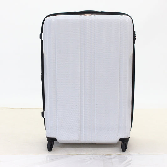 [中古(C)] [5-8泊向けサイズ]LEGEND WALKER GRAND 5604 ブレイド・ウルトラライト 89L/拡張時98L ハードスーツケース ホワイトカーボン5604-70-whcb　[可]