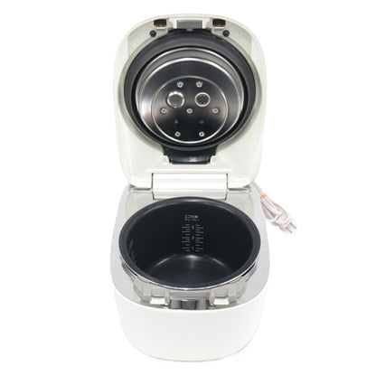 [中古(C)] [5.5合炊き] パナソニック 可変圧力IHジャー炊飯器 SR-M10B sr-m10b-w ホワイト [可]