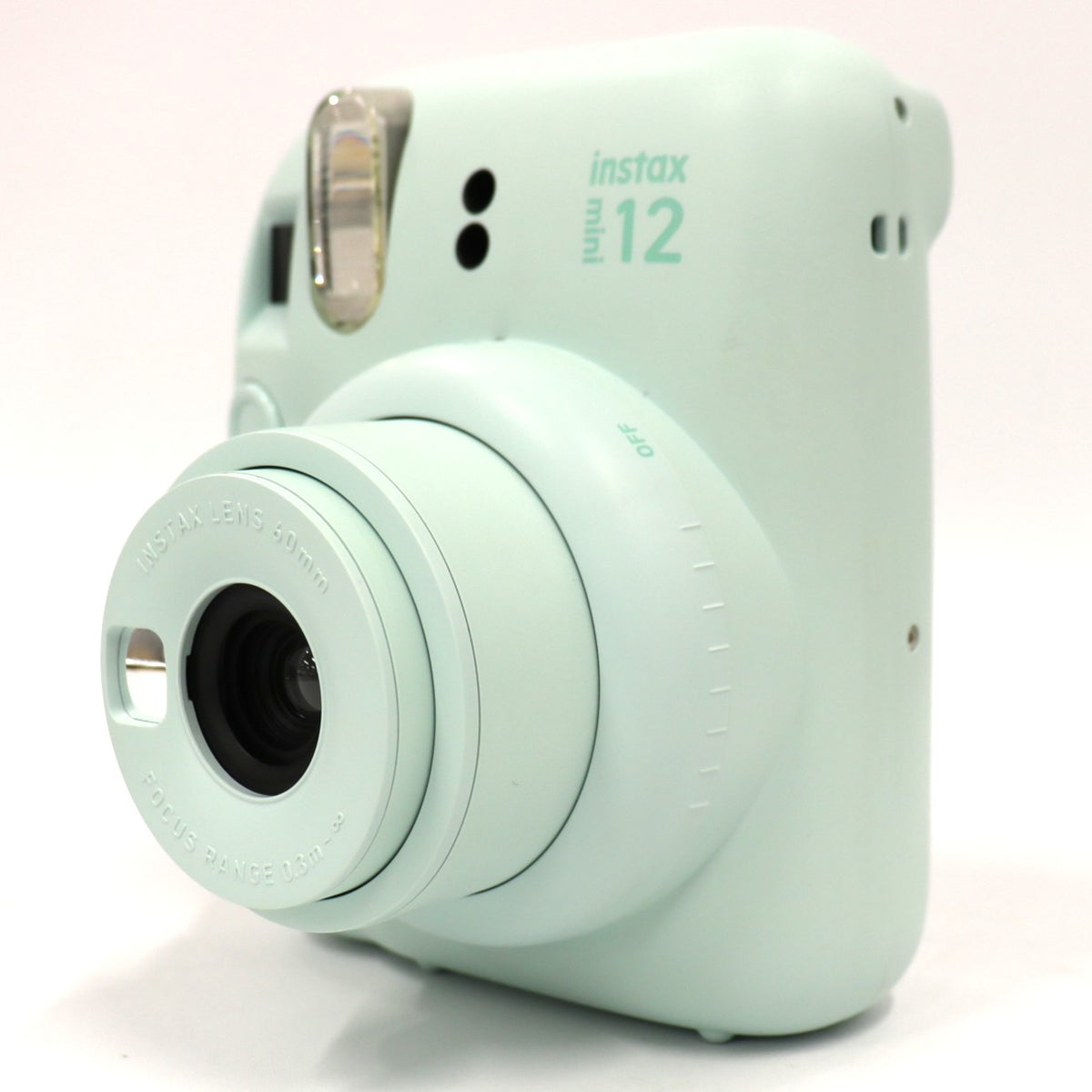 富士フイルム instax mini 12 インスタントカメラ チェキ instax-mini12-gr  ミントグリーン ジャンク品 [難あり(D)]