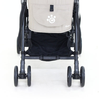 コンビ ペット用カート ミリミリキャリ―　combi-milimilicarry-beige  ウォーターエッジベージュ 整備済みアウトレット品 [中古(C)]