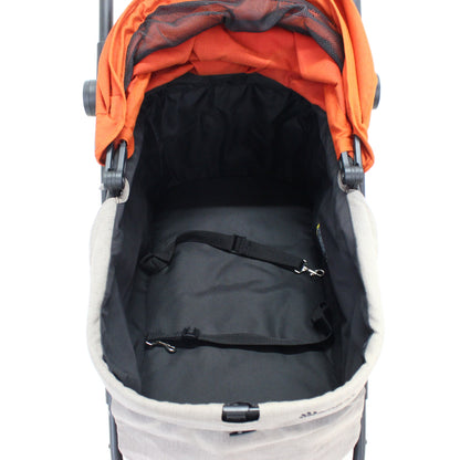 [中古(C)]コンビ ペット用カート ルルテイル キラウエアレッド×グレージュcombi-lulutail2024-rto-rd　[可]