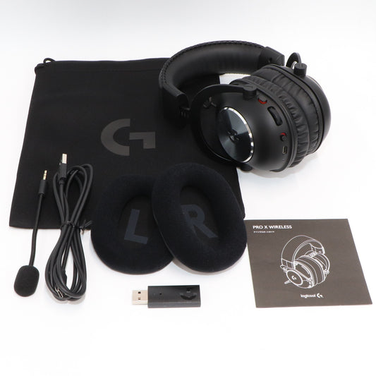 [中古(B)] ロジクール ワイヤレスゲーミングヘッドセット LIGHTSPEED G-PHS-004WL  [良い]