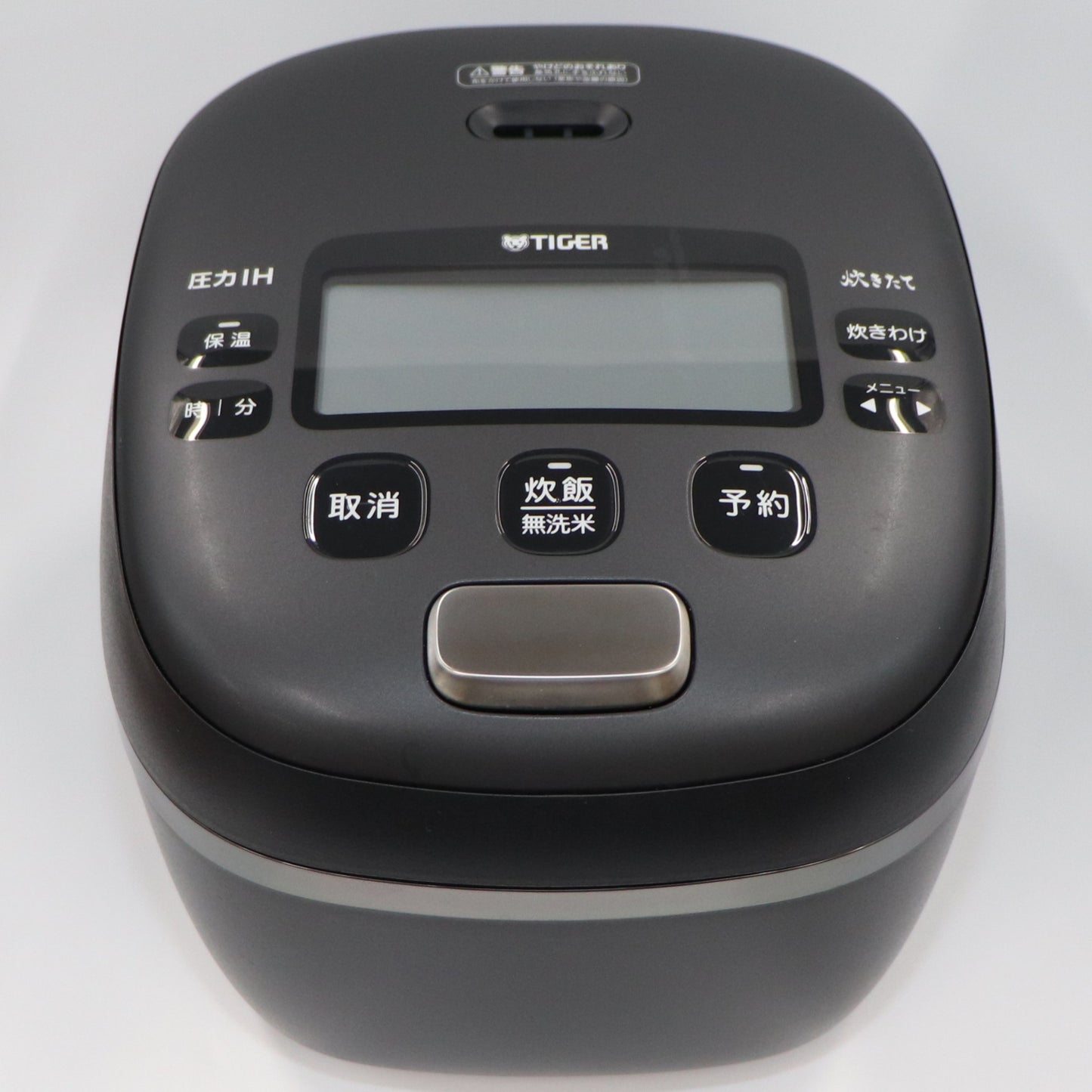 [中古(B)] [5.5合炊き] タイガー魔法瓶 ご泡火炊き JRI-A100 圧力IH式 炊飯器 マットブラック [良い]
