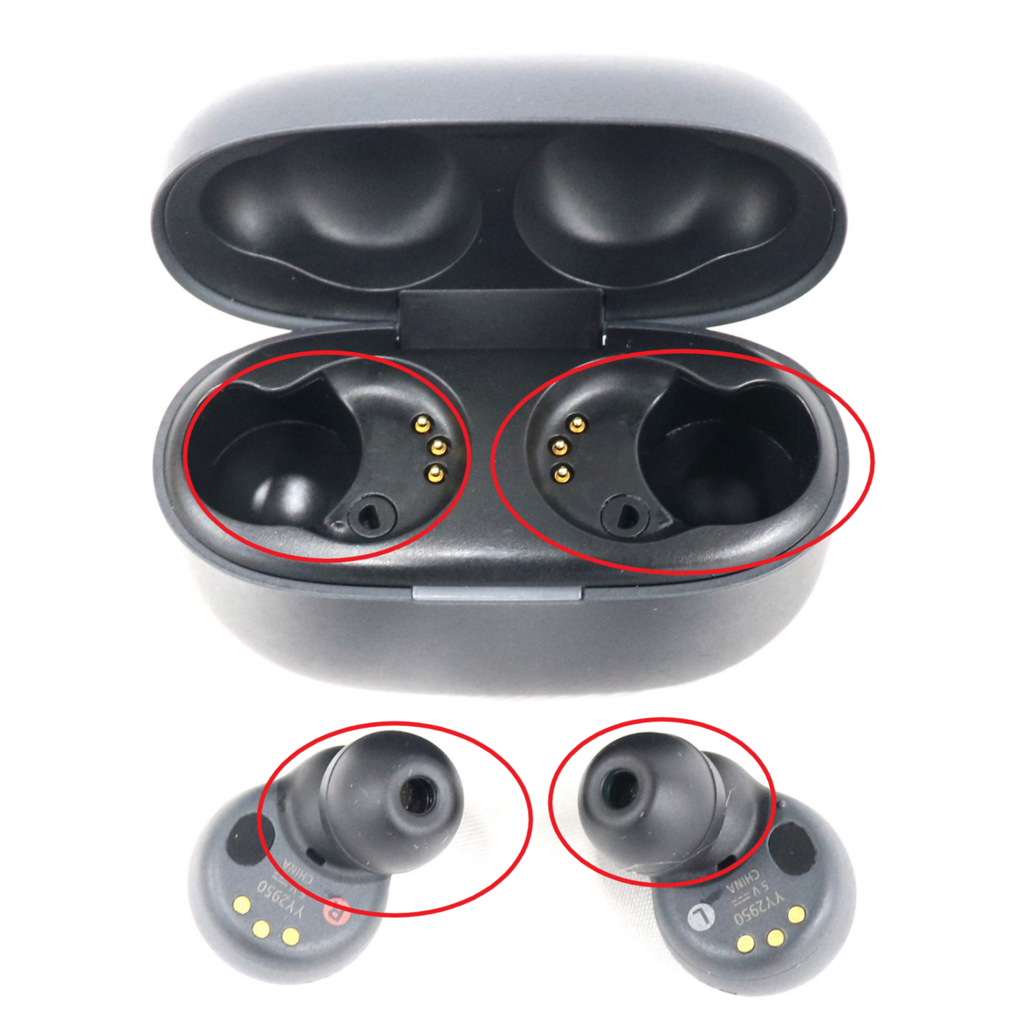 ソニー LinkBuds S 完全ワイヤレスイヤホン WF-LS900N wf-ls900n-b  ブラック 整備済みアウトレット品 [中古(C)]