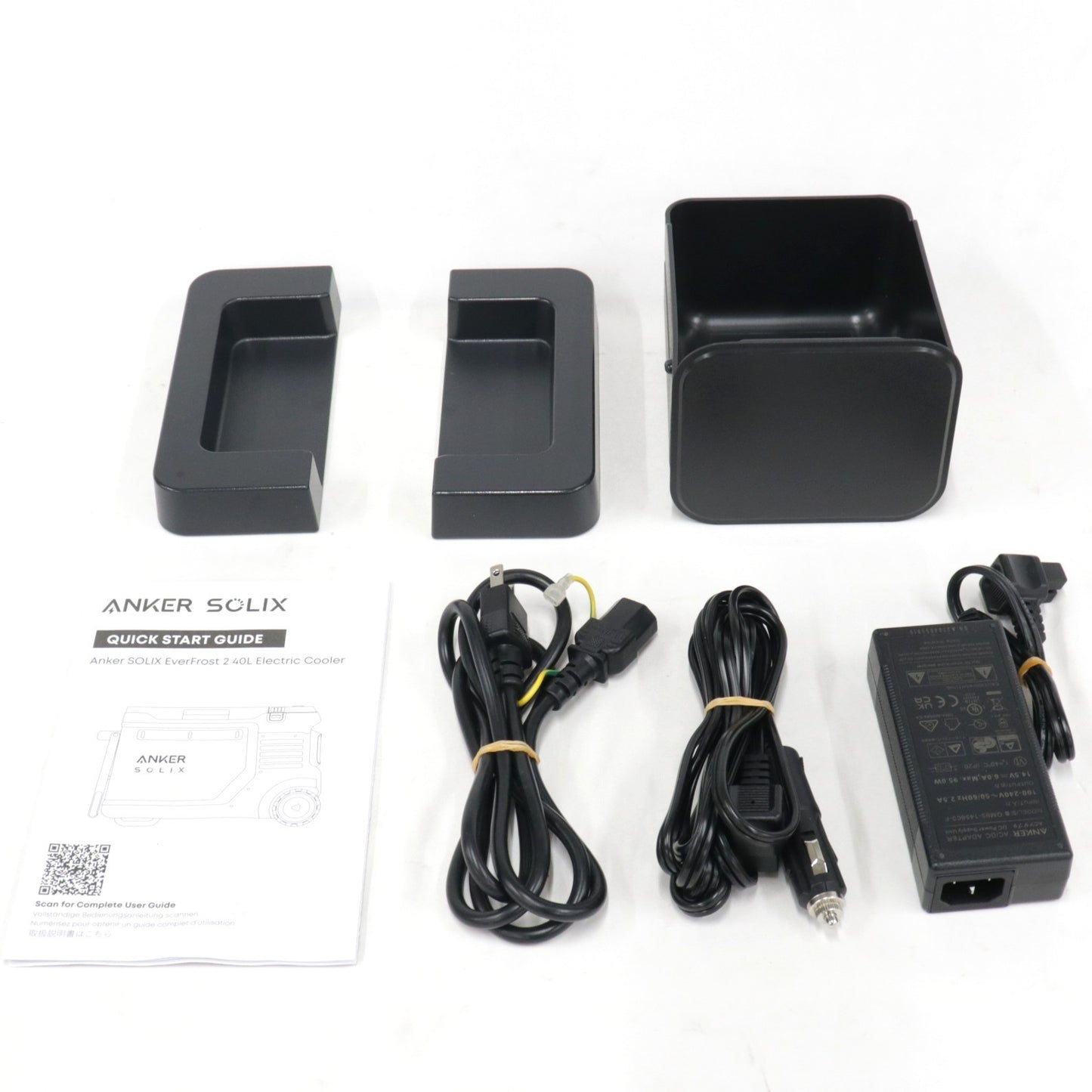 [中古(B)] [40L]アンカー Anker Solix EverFrost 2 Electric Cooler ポータブル冷蔵庫　a17a45a1 グレー [良い]