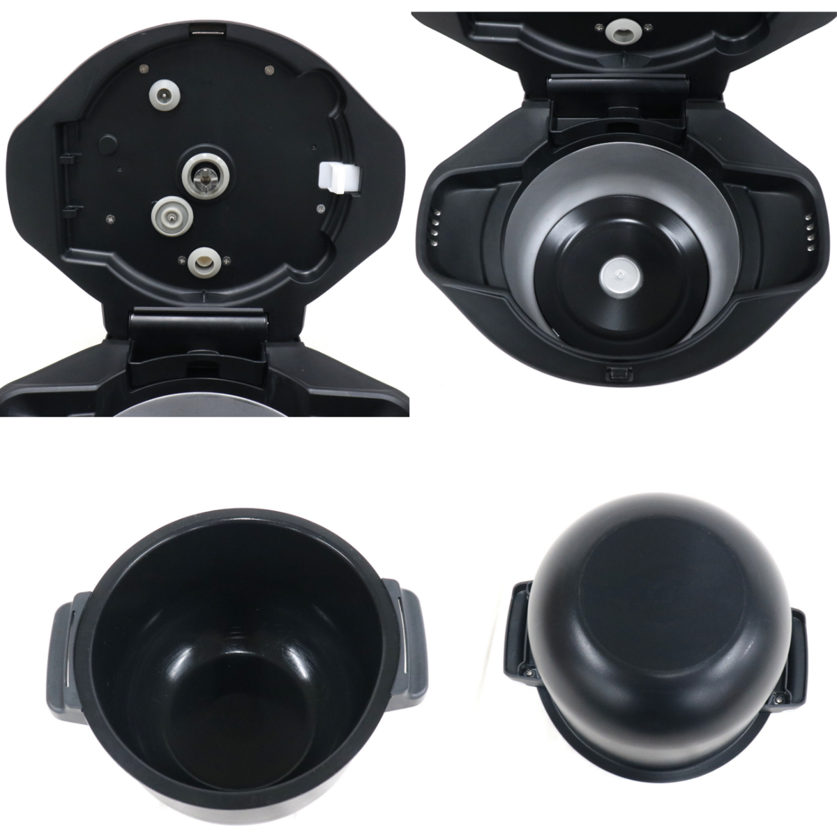 シャープ ヘルシオ ホットクック KN-HW16H 2〜4人用 1.6L容量　kn-hw16h-w  プレミアムホワイト 整備済みアウトレット品 [中古(C)]