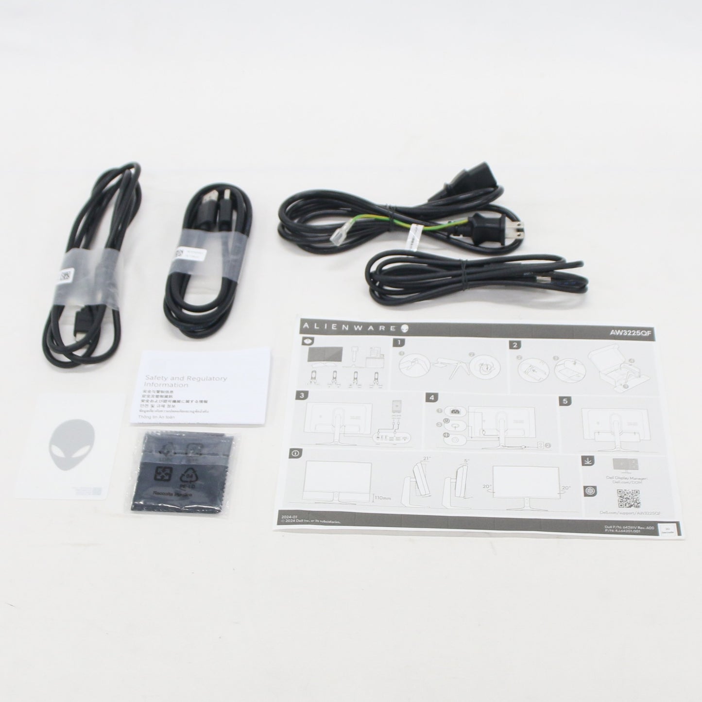[中古(C)] デル(Dell) Alienware 32 4K QD-OLED ゲーミングモニター AW3225QF　aw3225qf aw3225qf　[可]