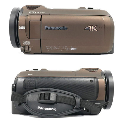 パナソニック 4Kビデオカメラ HC-VX992MS  hc-vx992ms-t  ブラウン 整備済みアウトレット品 [良い(B)]