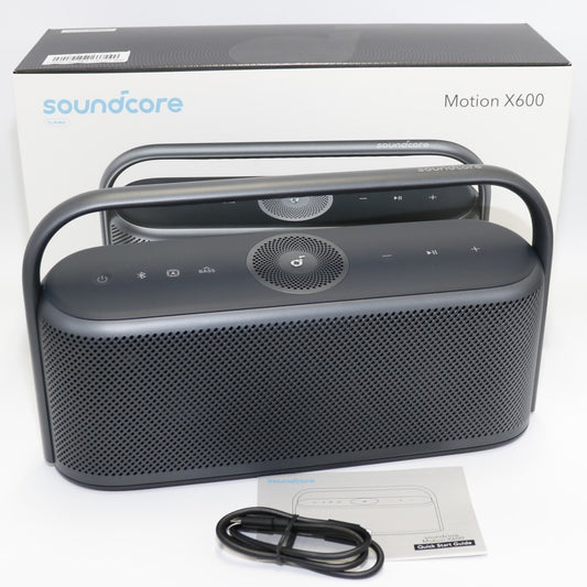 [中古(A)] Anker Soundcore Motion X600 ポータブルHi-Fiスピーカー x600-a3130011 スペースグレー [非常に良い]