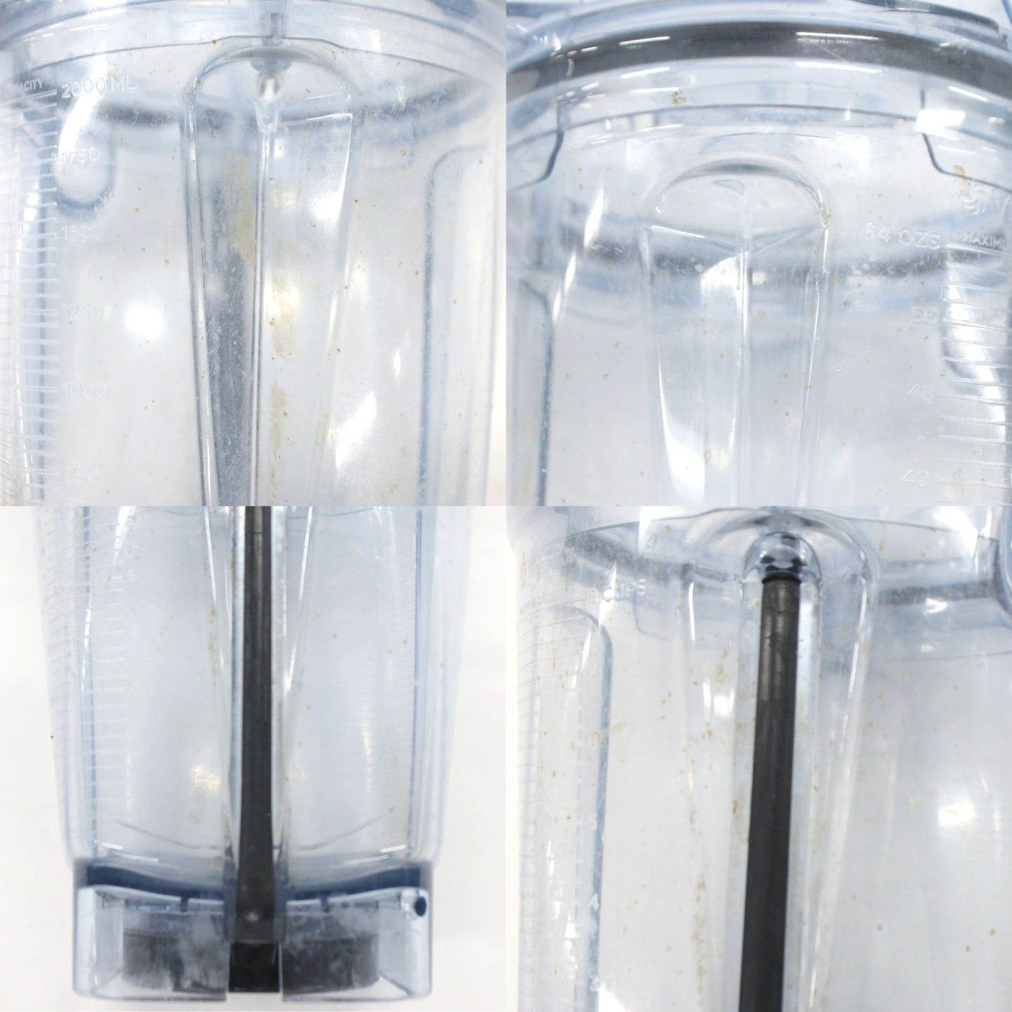 [ジャンク] バイタミックス Vitamix V1200i S アクセサリーセット　v1200i-s-wh ホワイト[難あり(D)]