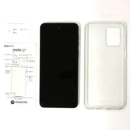 MOTOROLA(モトローラ) moto g64 5G [SIMフリースマートフォン]  pb2g0000jp  スペースブラック 整備済みアウトレット品 [中古(A)]