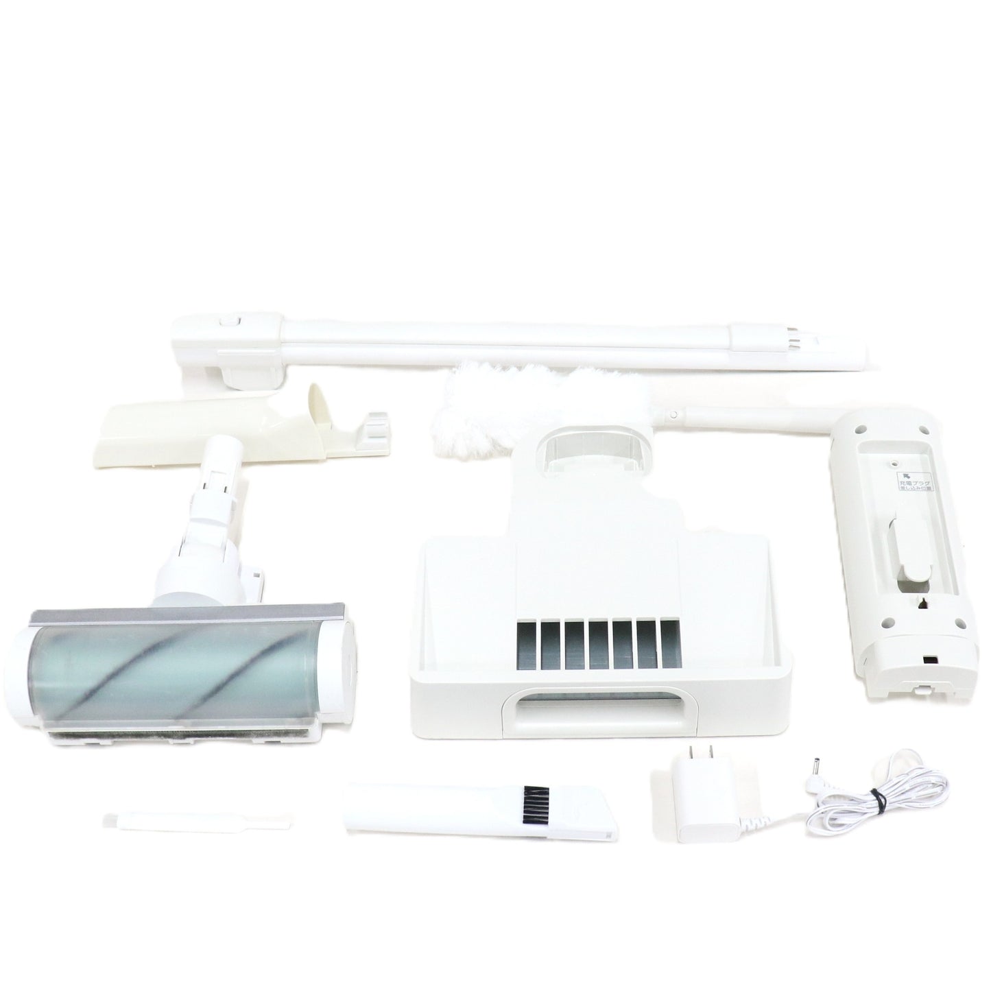アイリスオーヤマ SUUZE (スウゼ) 充電式サイクロンスティッククリーナー SCD-210P　scd-210p-w  ホワイト 整備済みアウトレット品 [良い(B)]