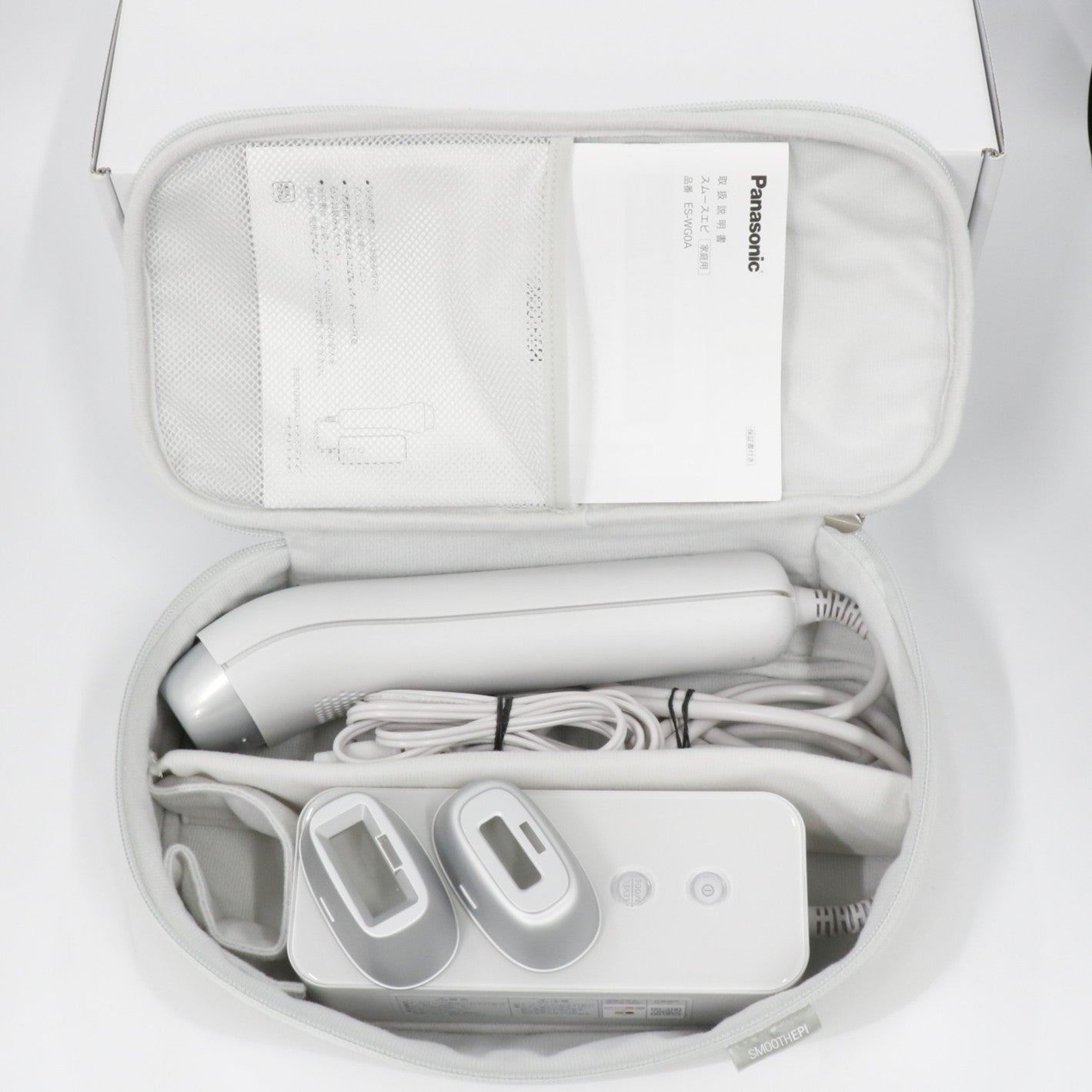 [中古(C)] パナソニック 光美容器 光エステ＜ボディ＆フェイス用＞スムースエピ ES-WG0A es-wg0a[可]