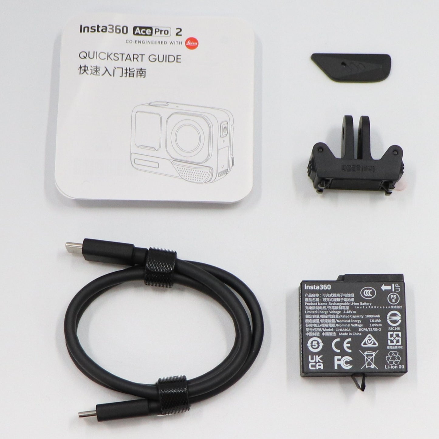 [中古(A)] Insta360 Ace Pro 2 アクションカメラ ミッドナイトブラック insta360-ace-pro2-bk [非常に良い]