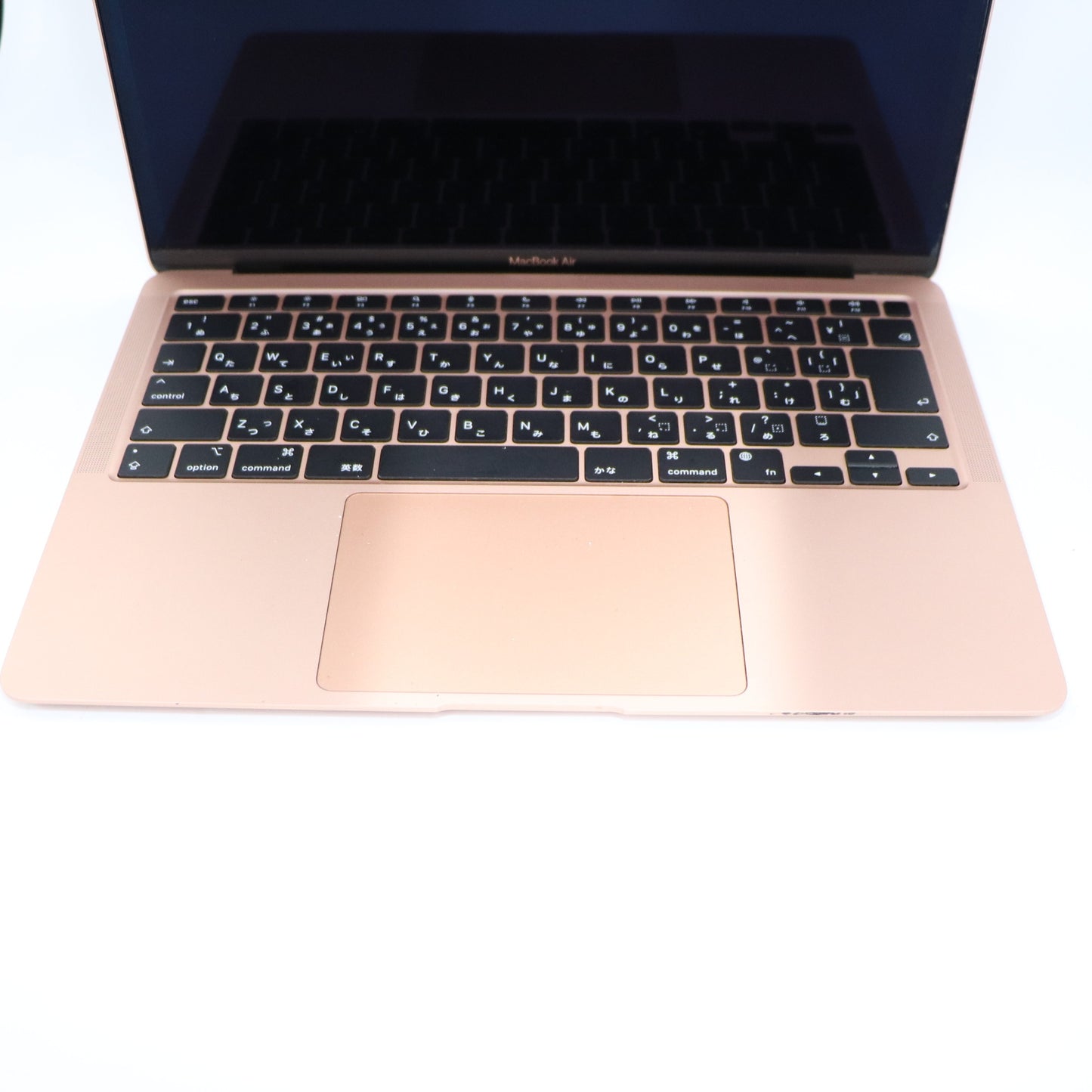[中古(C)] Apple ノートPC MacBook Air 13.3インチ 2020年モデル JIS配列 (メモリ8GB SSD 256GB )【Office非搭載】 mgnd3j-a ゴールドmgnd3j-a　[可]