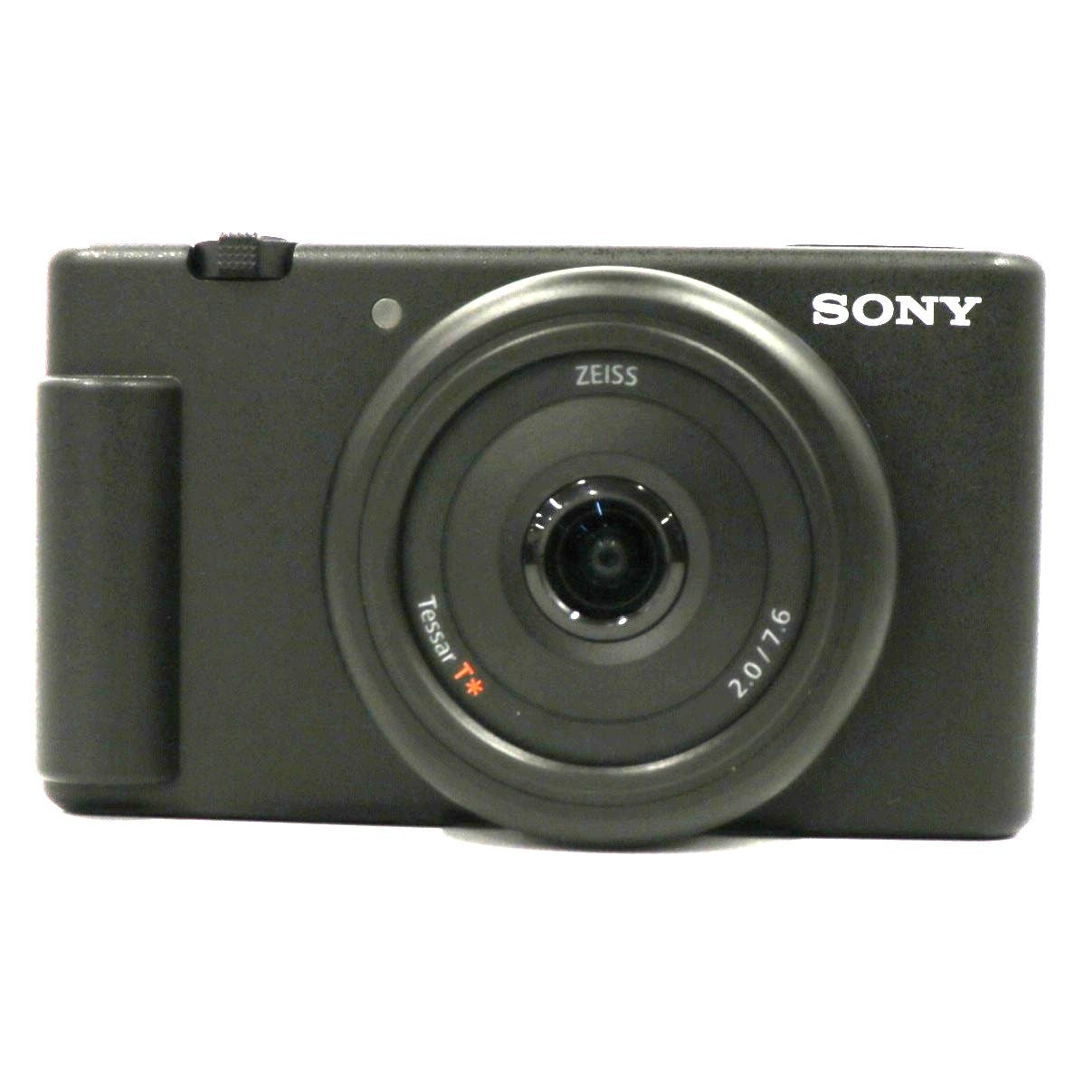 ソニー VLOGCAM ZV-1F コンパクトデジタルカメラ sony-vlogcam-zv-1f-bc  ブラック 整備済みアウトレット品 [中古(C)]