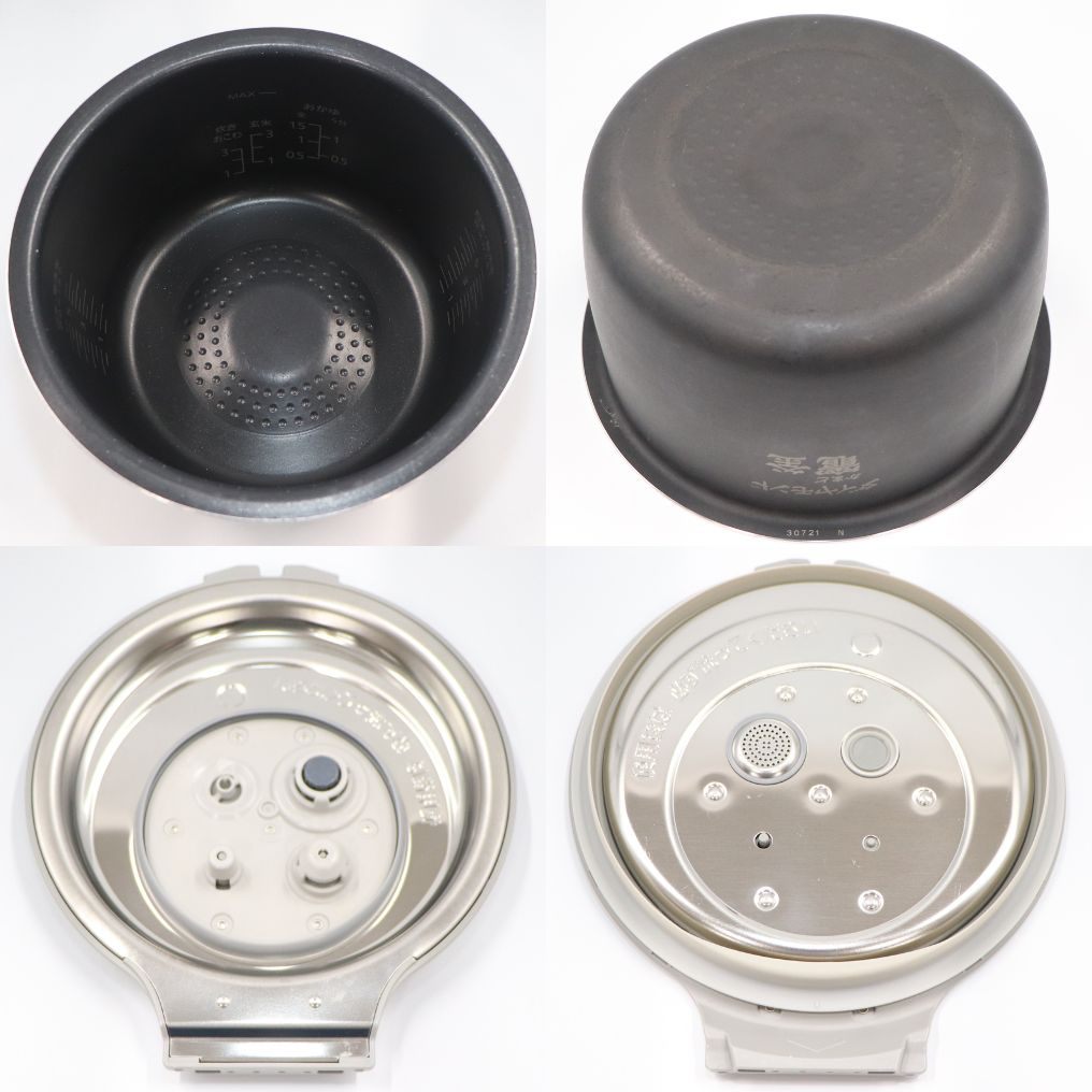 [中古(B)] [5.5合]パナソニック 可変圧力IHジャー炊飯器 SR-W10A ホワイト sr-w10a  [良い]