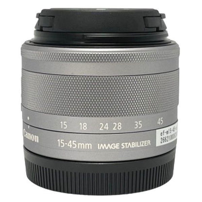 CANON EF-M 15-45mm F3.5-6.3 IS STM 標準ズームレンズ【 未使用（S）】