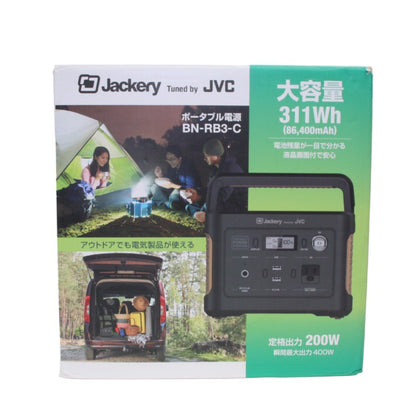 JVCケンウッド ポータブル電源 BN-RB3-C (容量311Wh) [中古][非常に良い(A)]