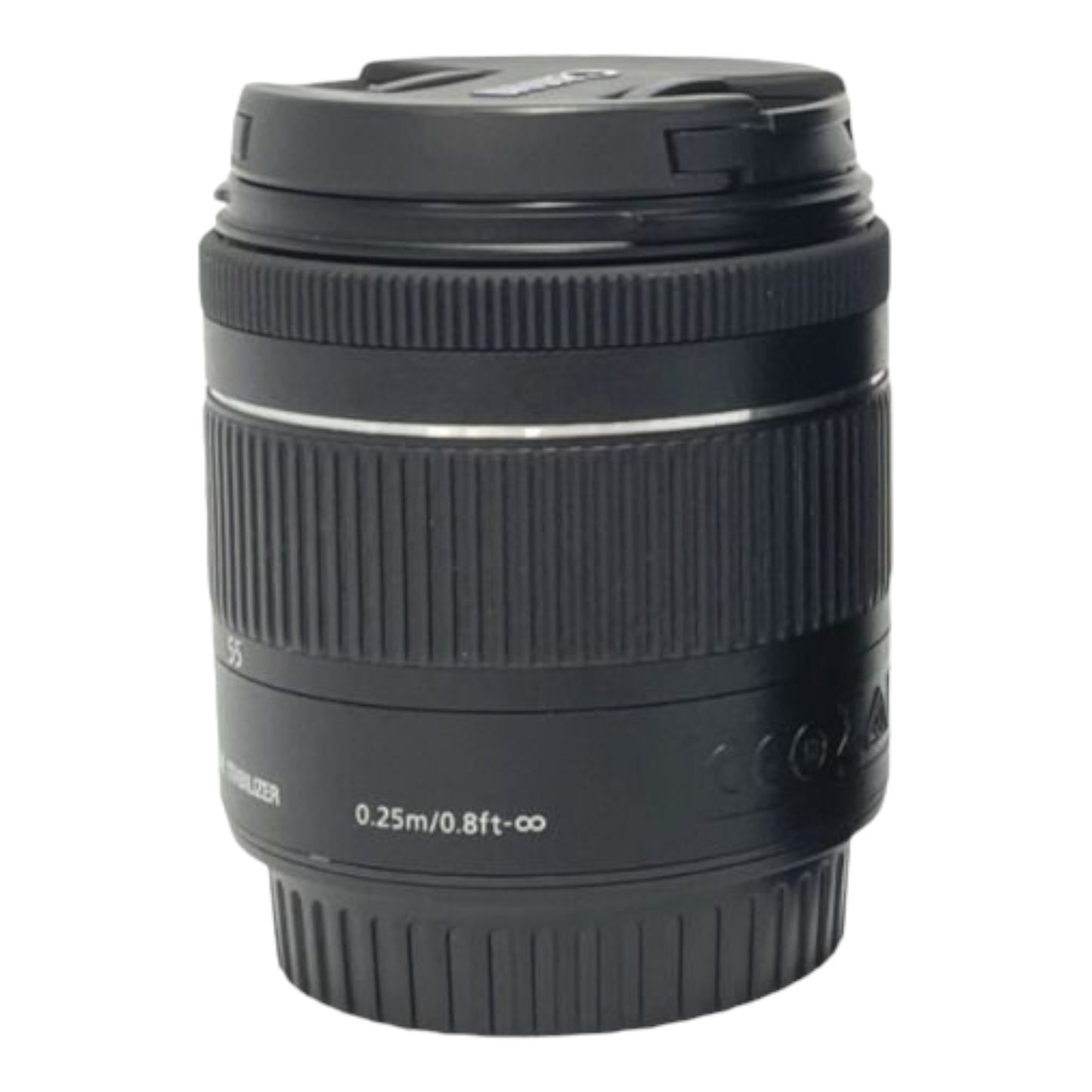 CANON EF-S 18-55mm F4-5.6 IS STM 標準ズームレンズ [中古][良い(B)]