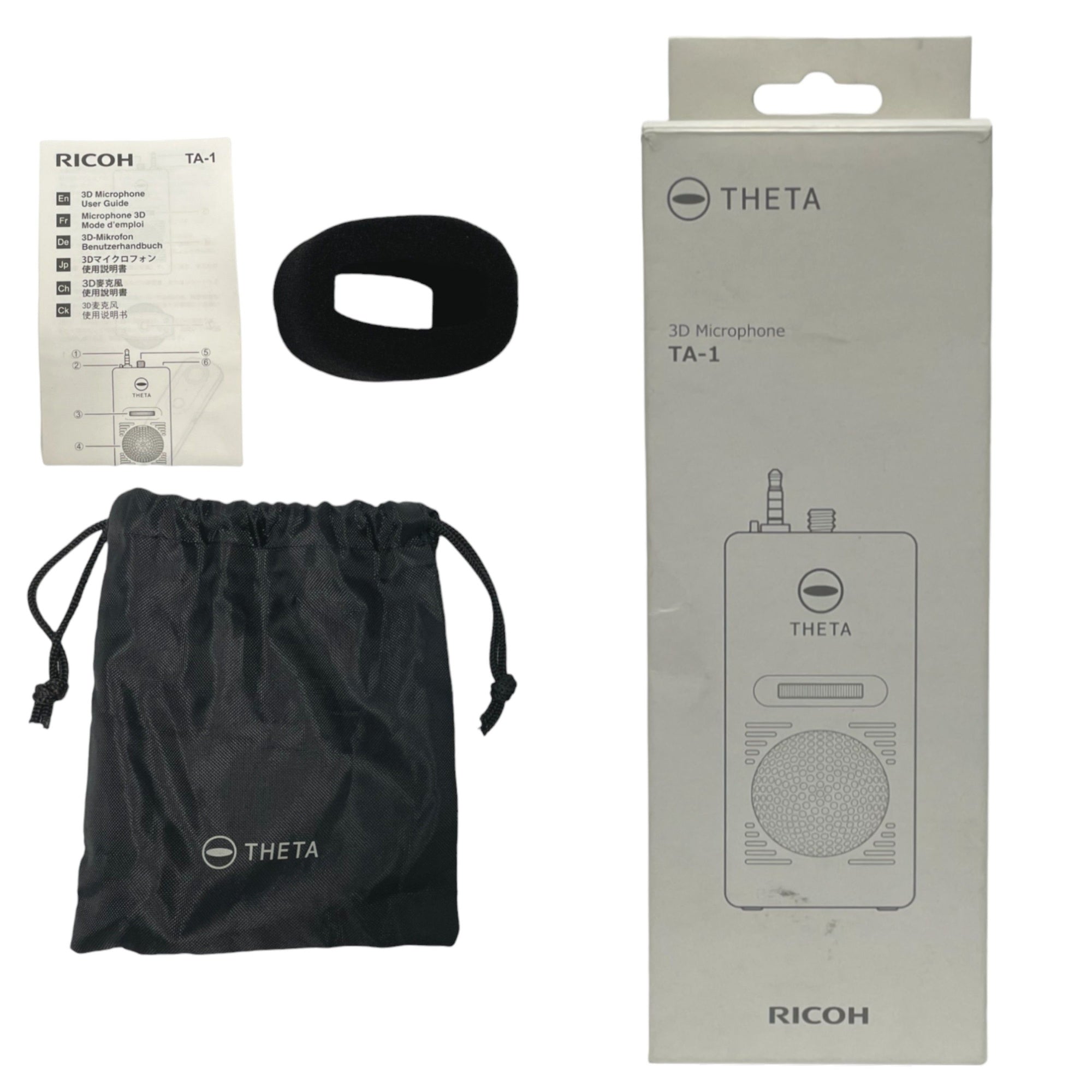 RICOH TA-1 3Dマイクロフォン 空間 指向性 THETA 360度