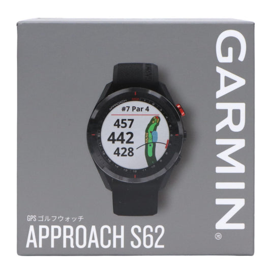 GARMIN(ガーミン) ゴルフナビ GPS Approach S62 ブラック 010-02200-20 [中古][良い（B）]