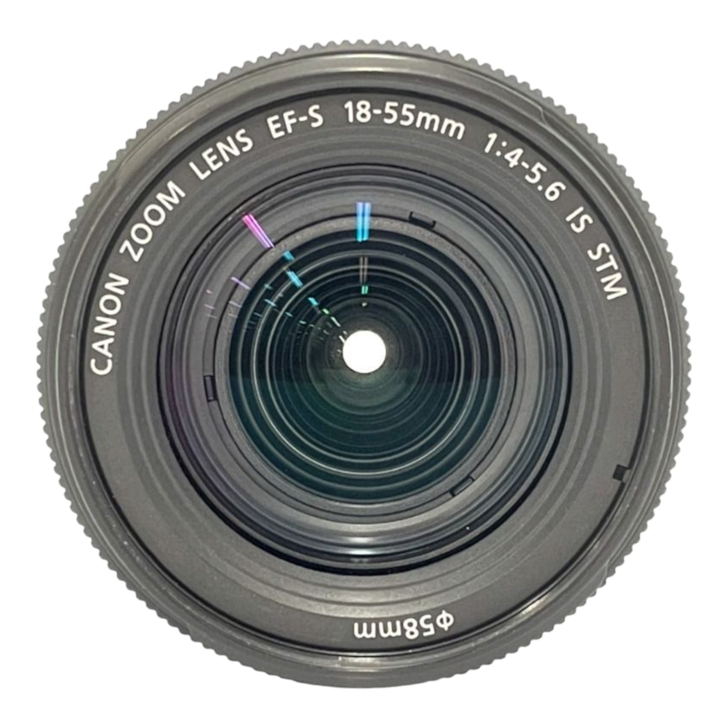 CANON EF-S 18-55mm F4-5.6 IS STM 標準ズームレンズ [中古][良い(B)]