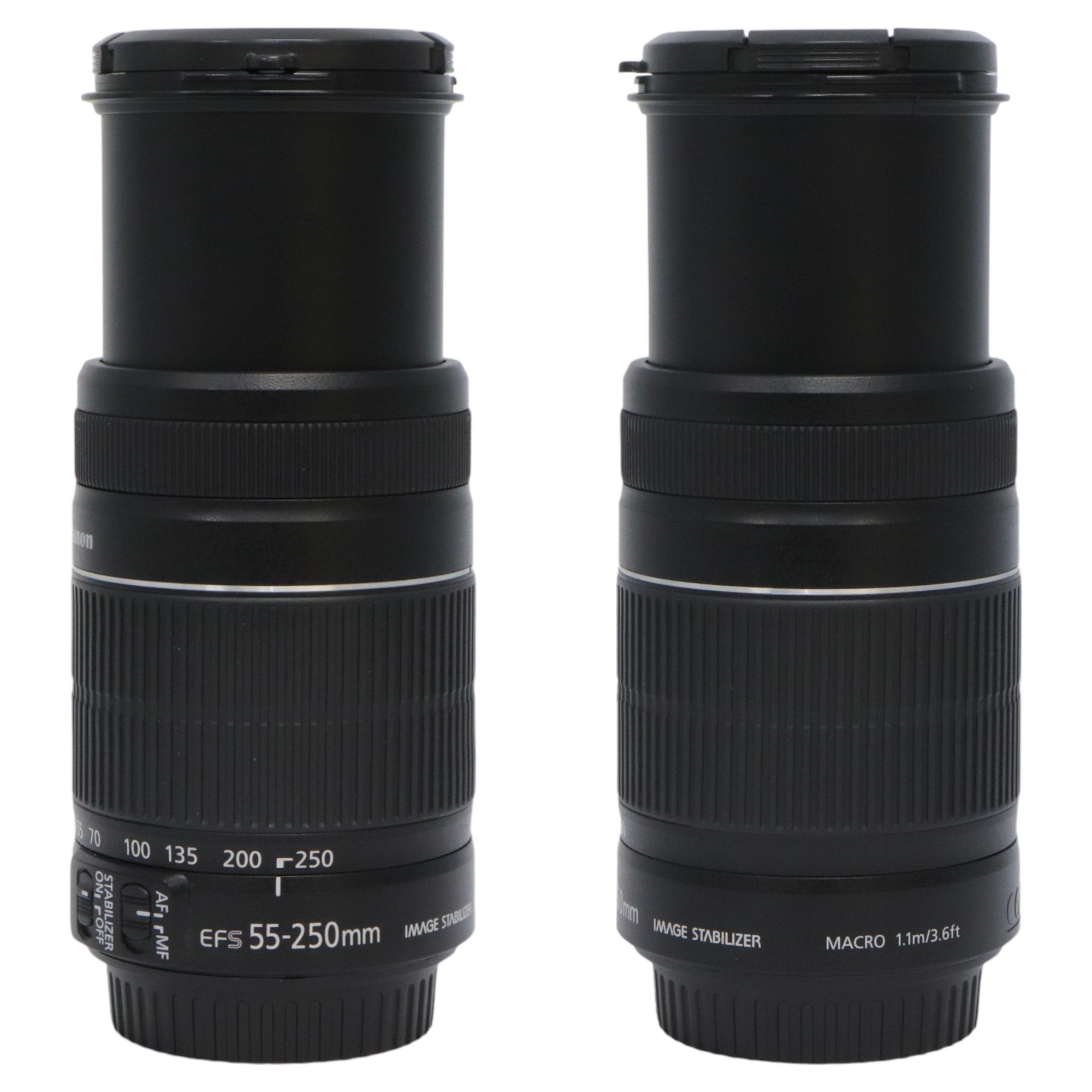 CANON EF-S 55-250mm F4-5.6 IS II 望遠ズームレンズ [中古][良い(B)]