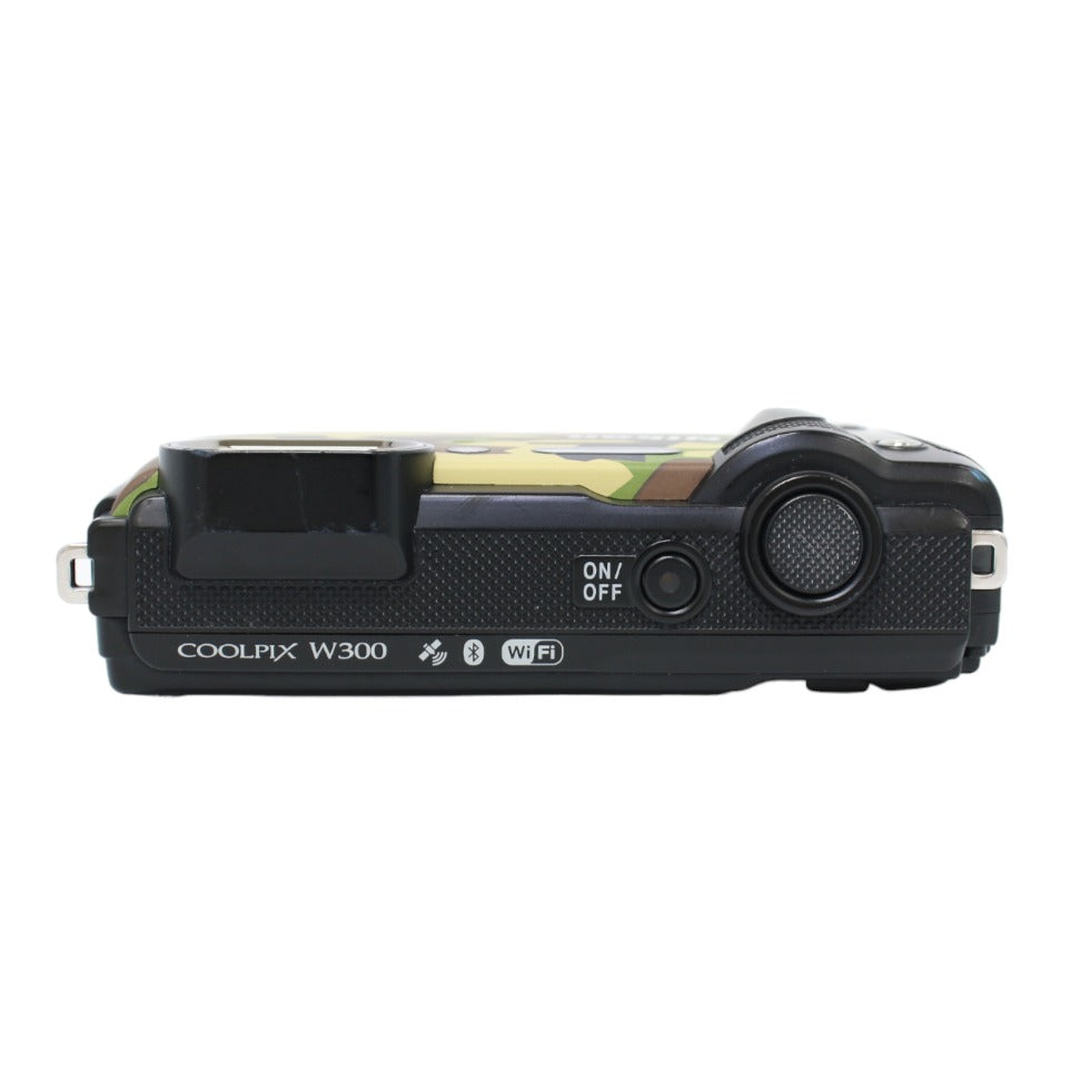 Nikon デジタルカメラ COOLPIX W300 GR クールピクス カムフラージュ 防水 [中古][良い（B）] – Rentio Outlet