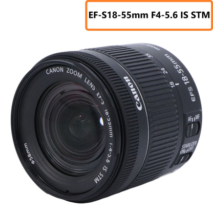 CANON EF-S 18-55mm F4-5.6 IS STM 標準ズームレンズ [中古][良い(B)]