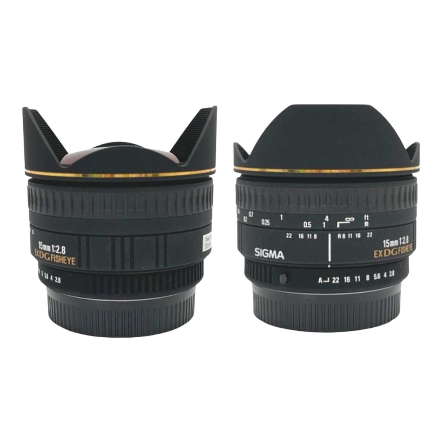 シグマ 15mm F2.8 EX DG DIAGONAL FISHEYE 魚眼レンズ (ペンタックス) [中古][良い(B)]